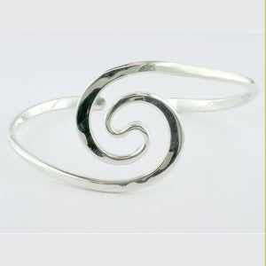 Crashing Wave Bracelet - Silver