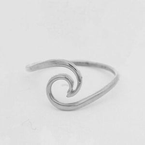 Crashing Wave Ring - Silver